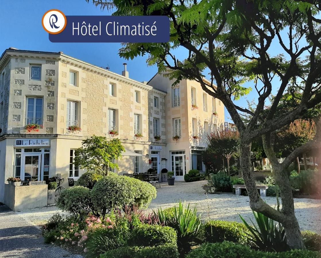 Logis Hotel Le Richelieu - Royan Atlantique Saujon Zewnętrze zdjęcie